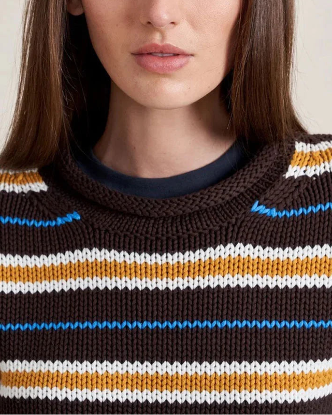 LA LIGNE Mini Marina Sweater CCBS on figure front detail