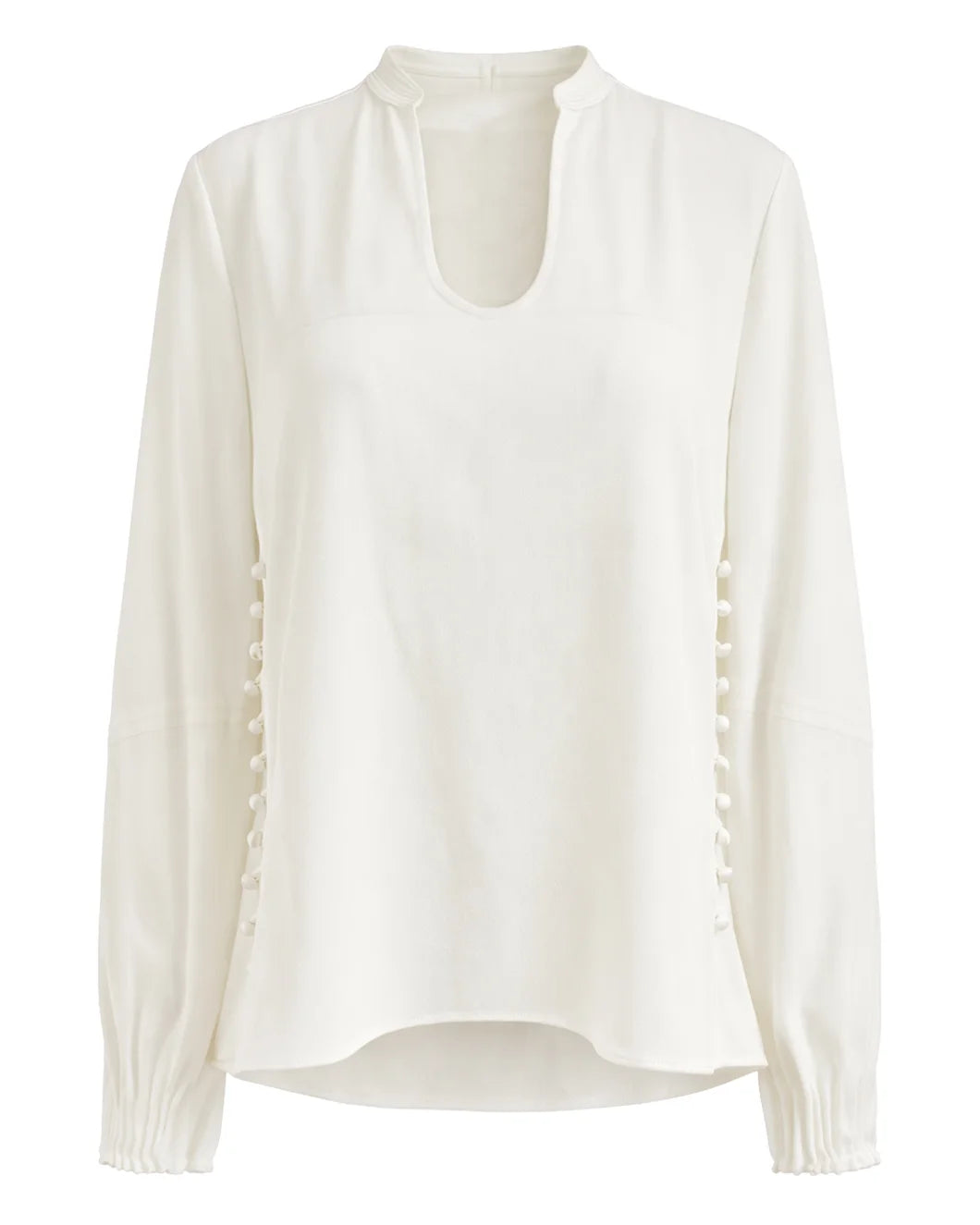 LA LIGNE francine top ivory front isolated