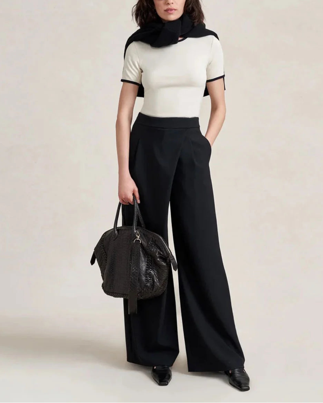 LA LIGNE leonard trouser on figure front 3