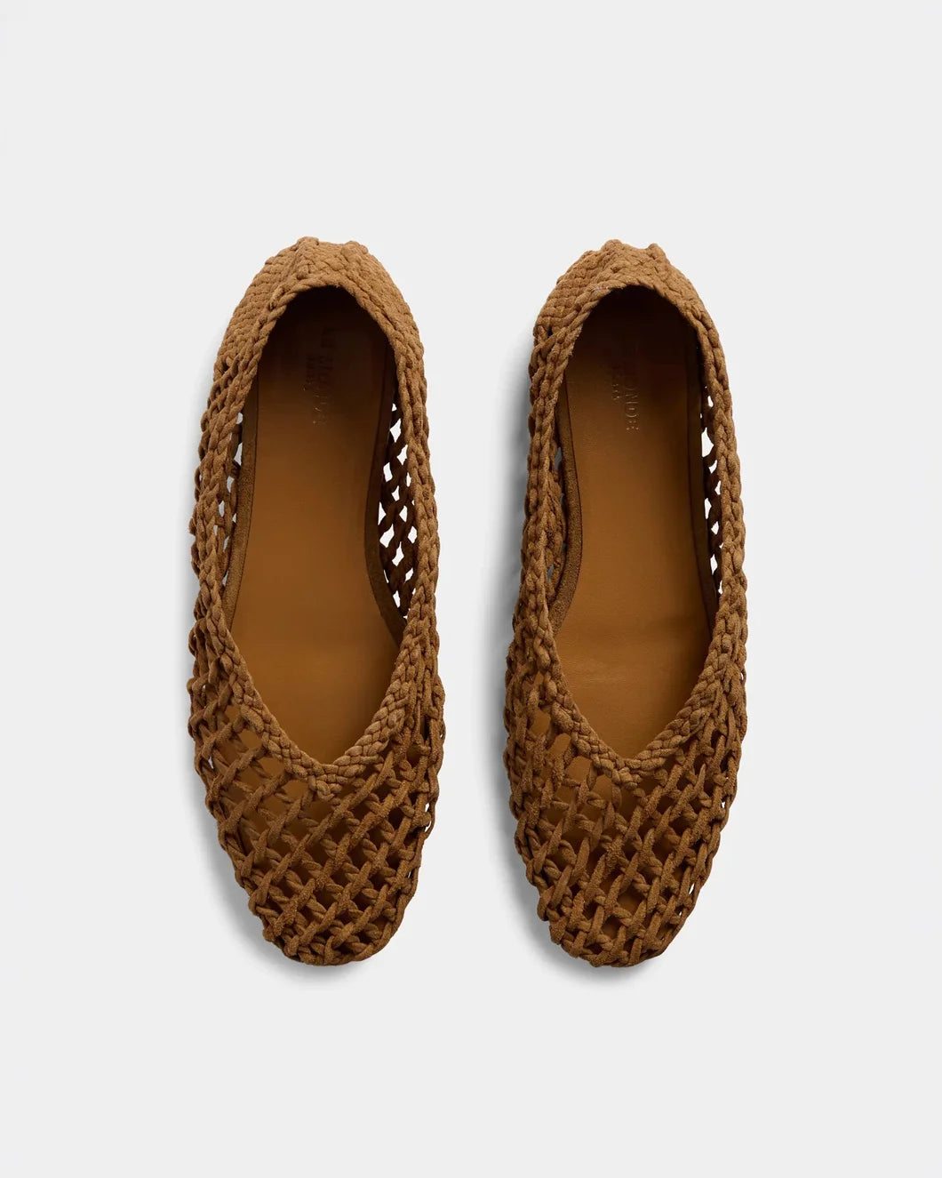 LE MONDE BERYL Regency Knotted Ballet Flats top