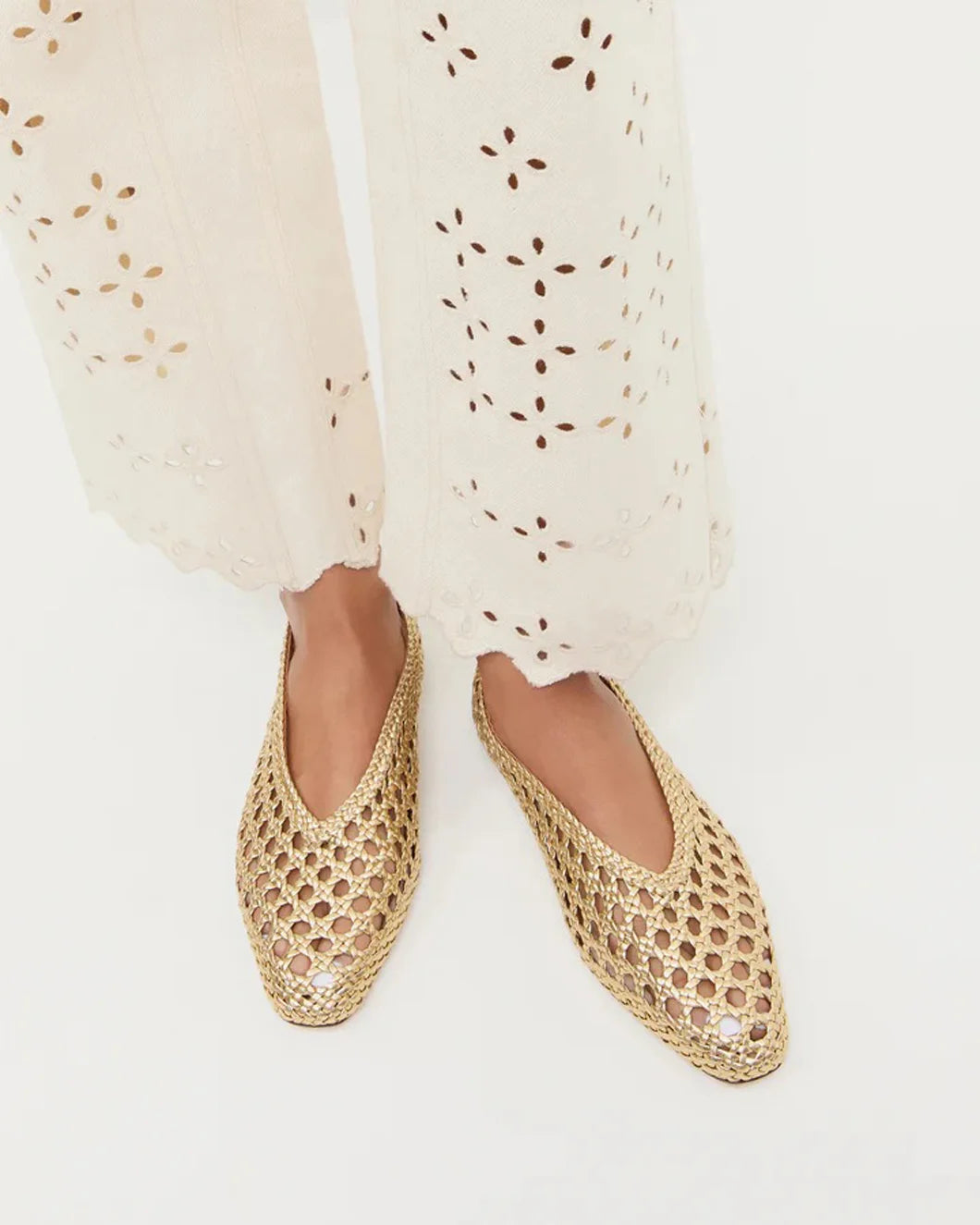 LOEFFLER RANDALL Emery gold on figure front