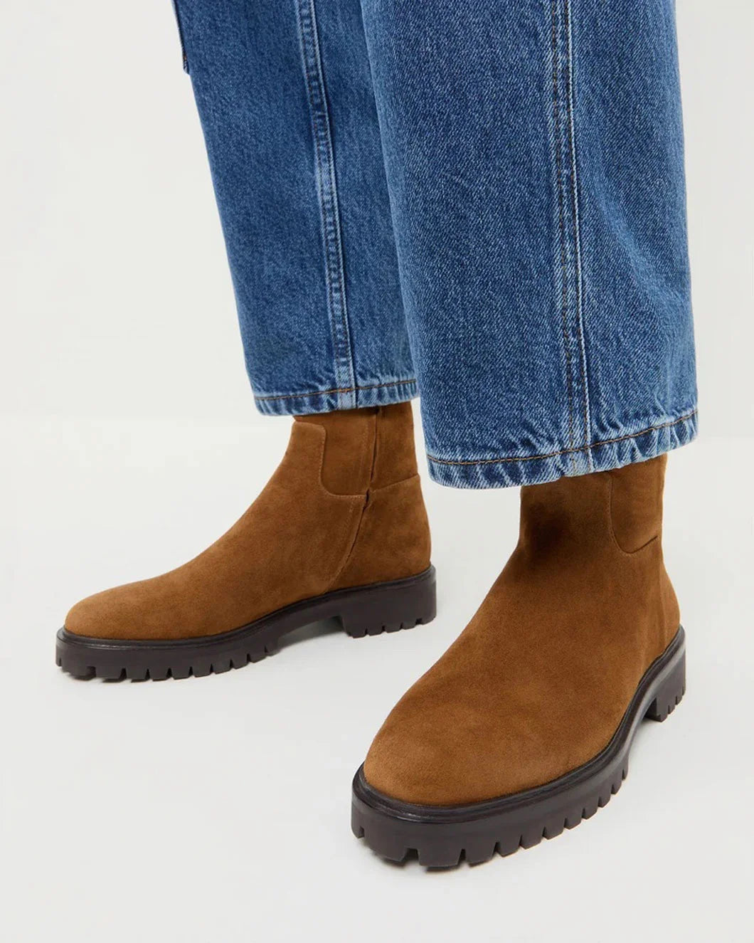 LOEFFLER RANDALL Danny Tall Ankle Boot on figure sidde
