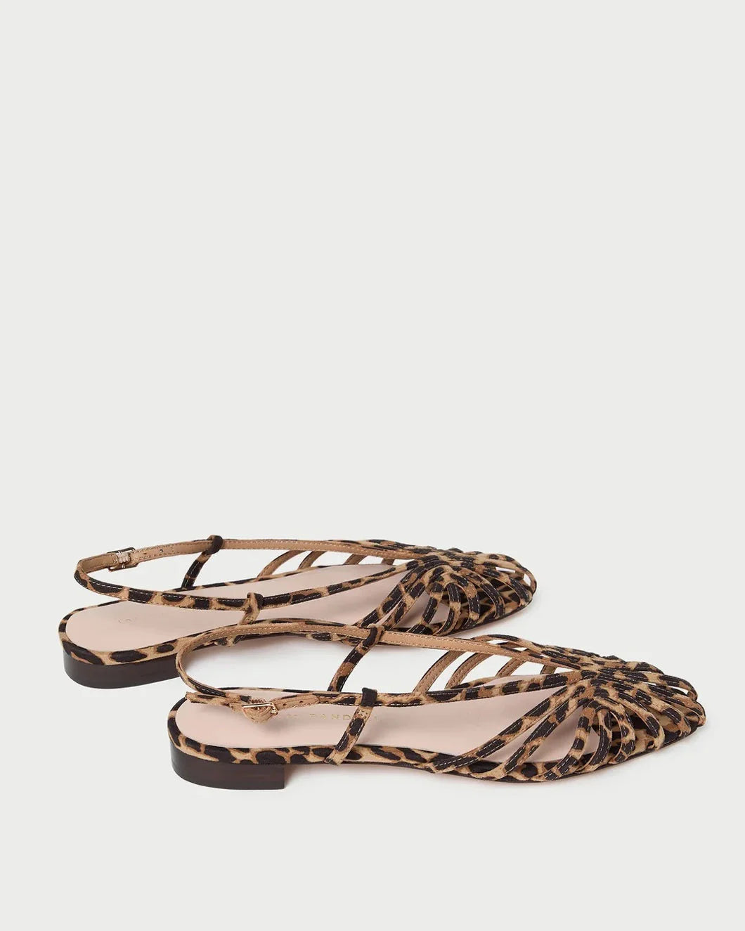 LOEFFLER RANDALL Devon Slingback Sandal leopard back