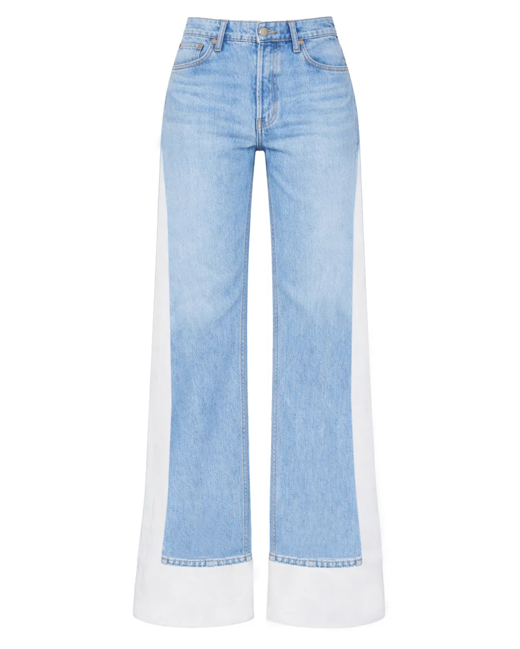 MOTHER-DENIM the nacho double dip nerdy fray deep fried front isolated