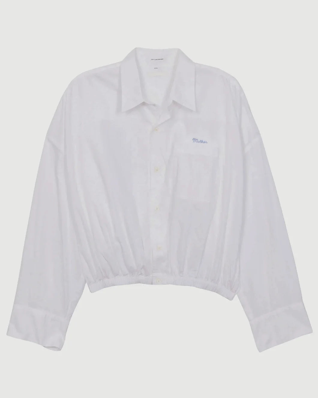 MOTHER the scrunchie frenchie white isolated