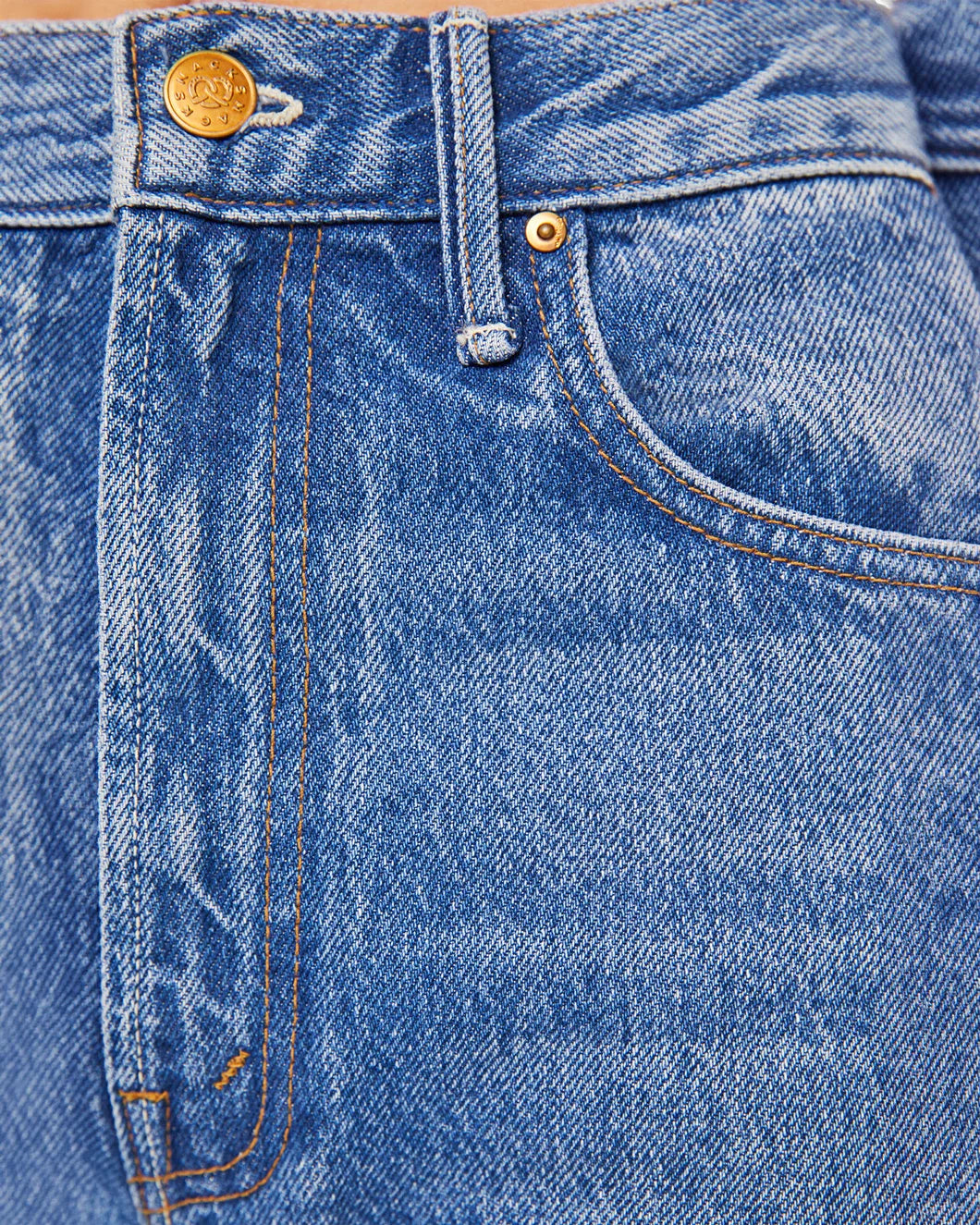 MOTHER rld the lemon twist sneak on figure front detail