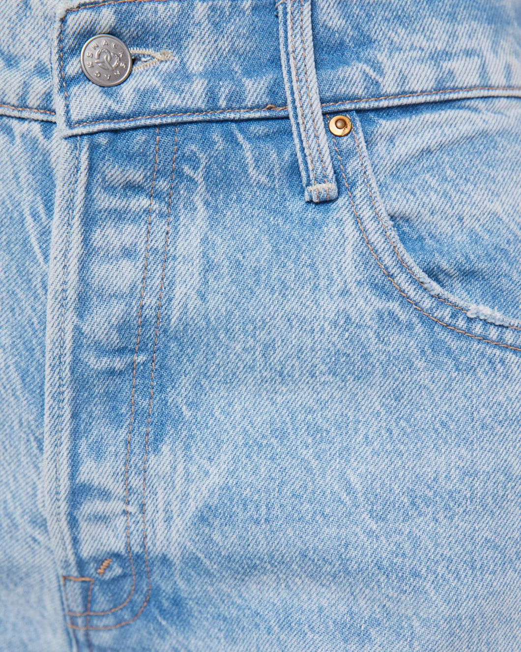 MOTHER the nacho double dip nerdy fray deep fried on figure front detail