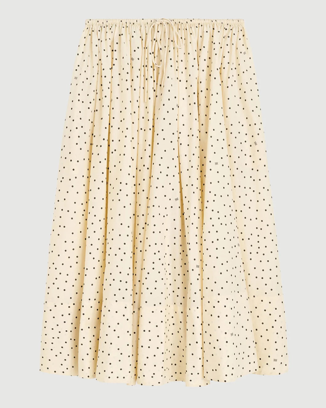 Malene Birger Pheo organic cotton skirt polka dot print isolated