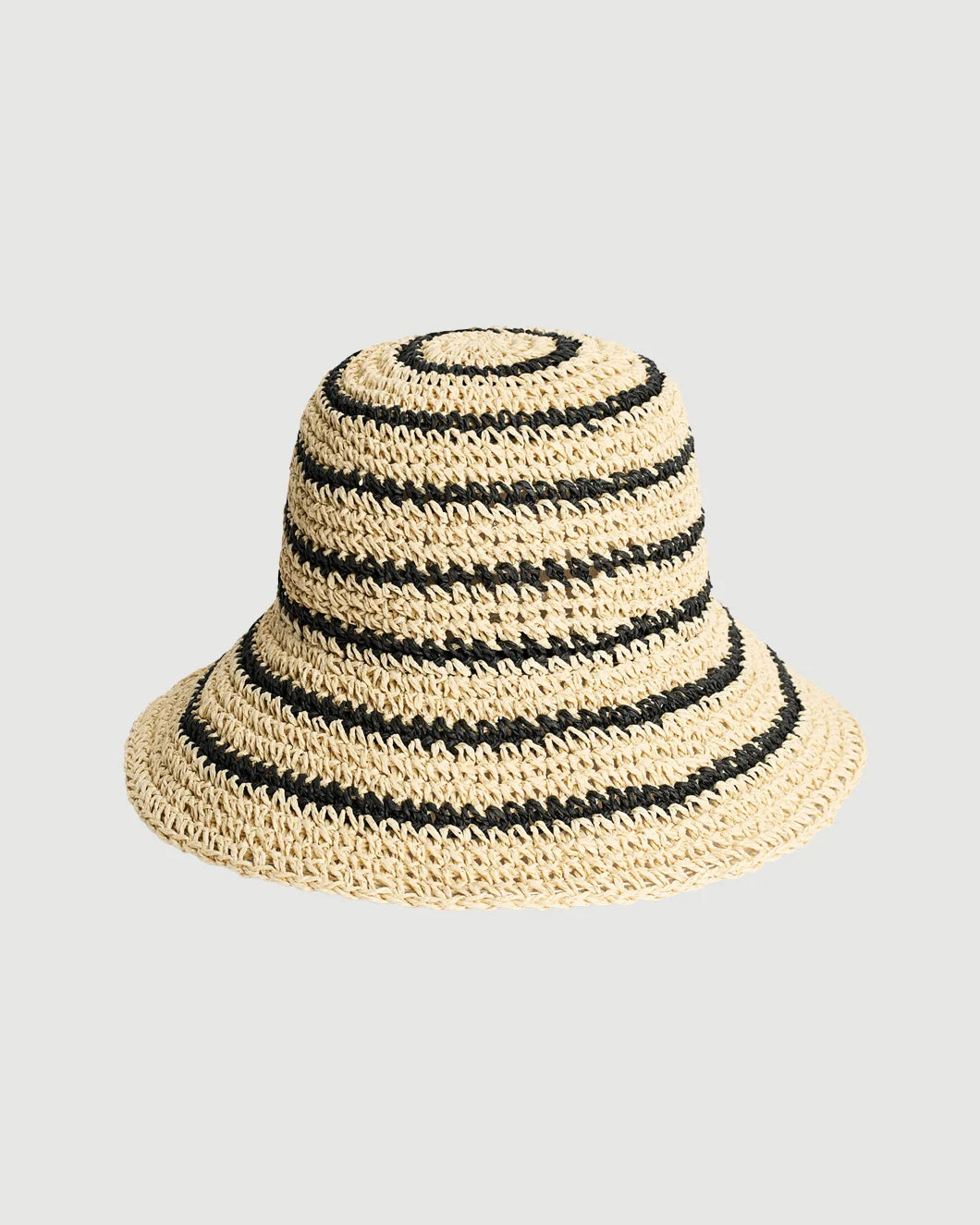 Malene Birger Strawilla paper hat vanilla cream isolated