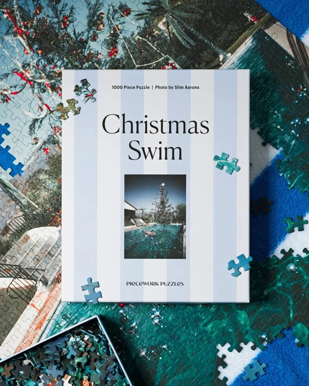 PIECEWORK PUZZLES Christmas Swim image