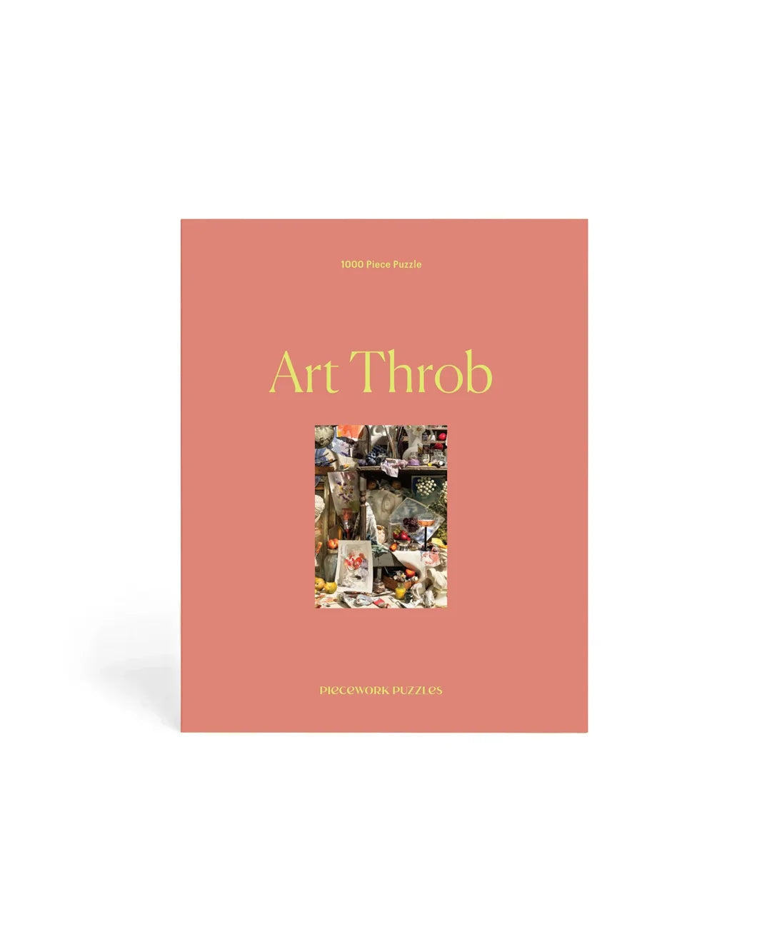 PIECEWORK PUZZLES art throb 1000 piece puzzle front isolated