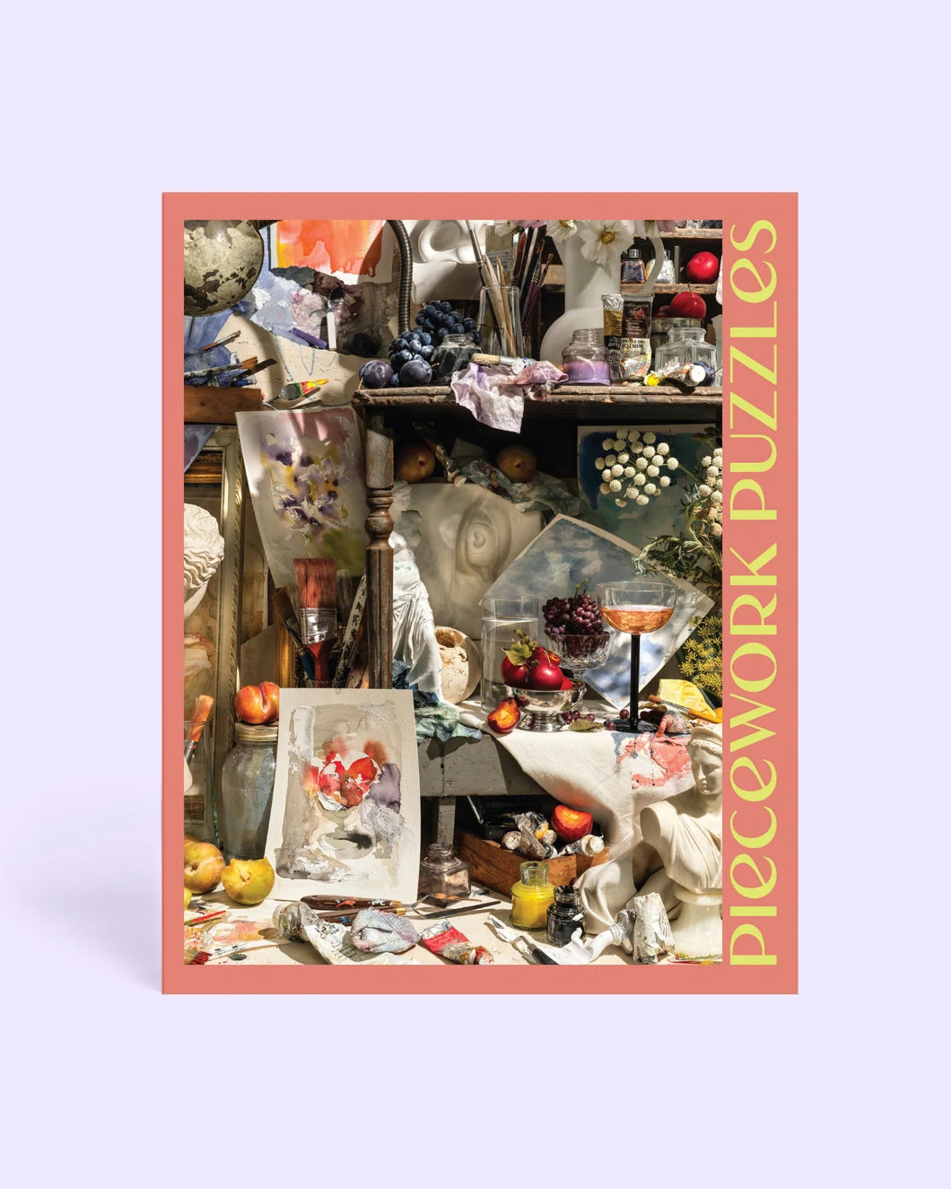 PIECEWORK PUZZLES art throb 1000 piece puzzle back