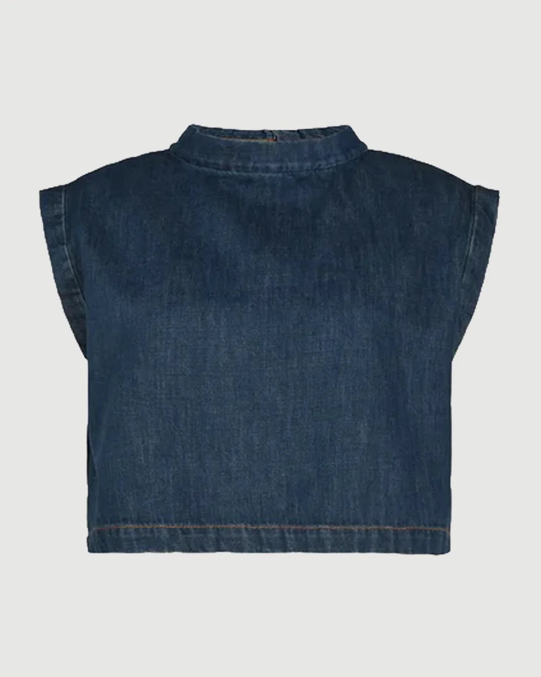 RACHEL COMEY Bacchus top muddy indigo isolated