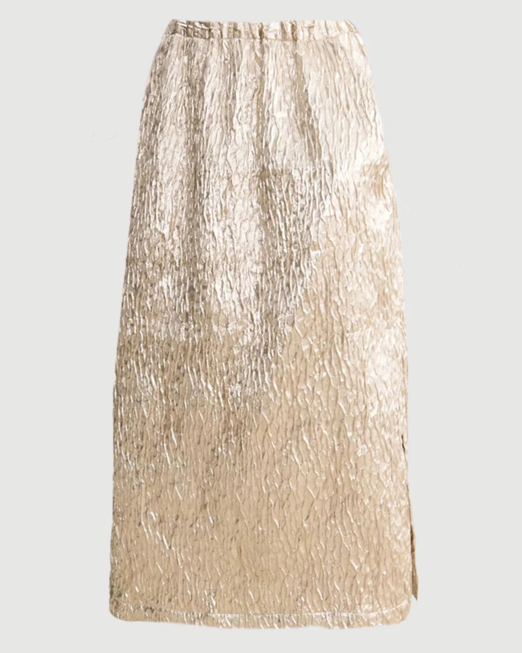 RACHEL COMEY Mott Skirt champagne isolated