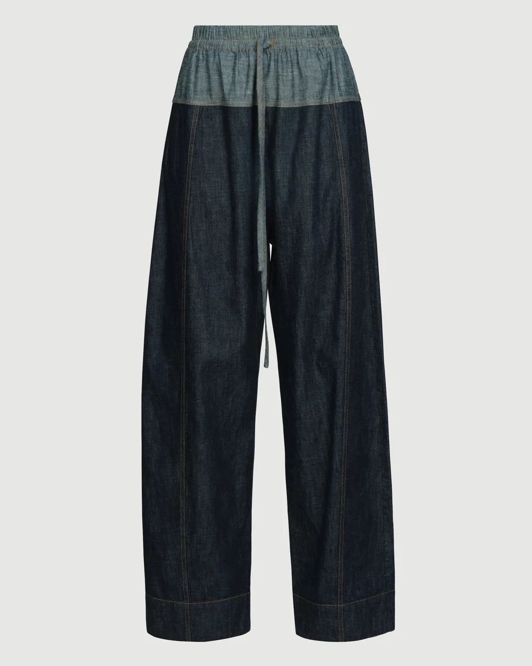 RACHEL COMEY ennu pant indigo front isolated