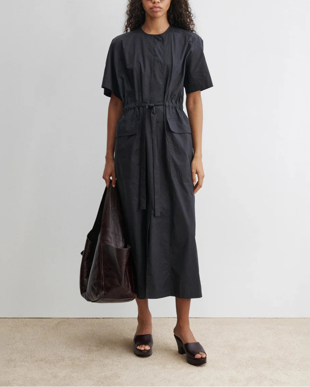 RACHEL COMEY ramses dress black on figure front
