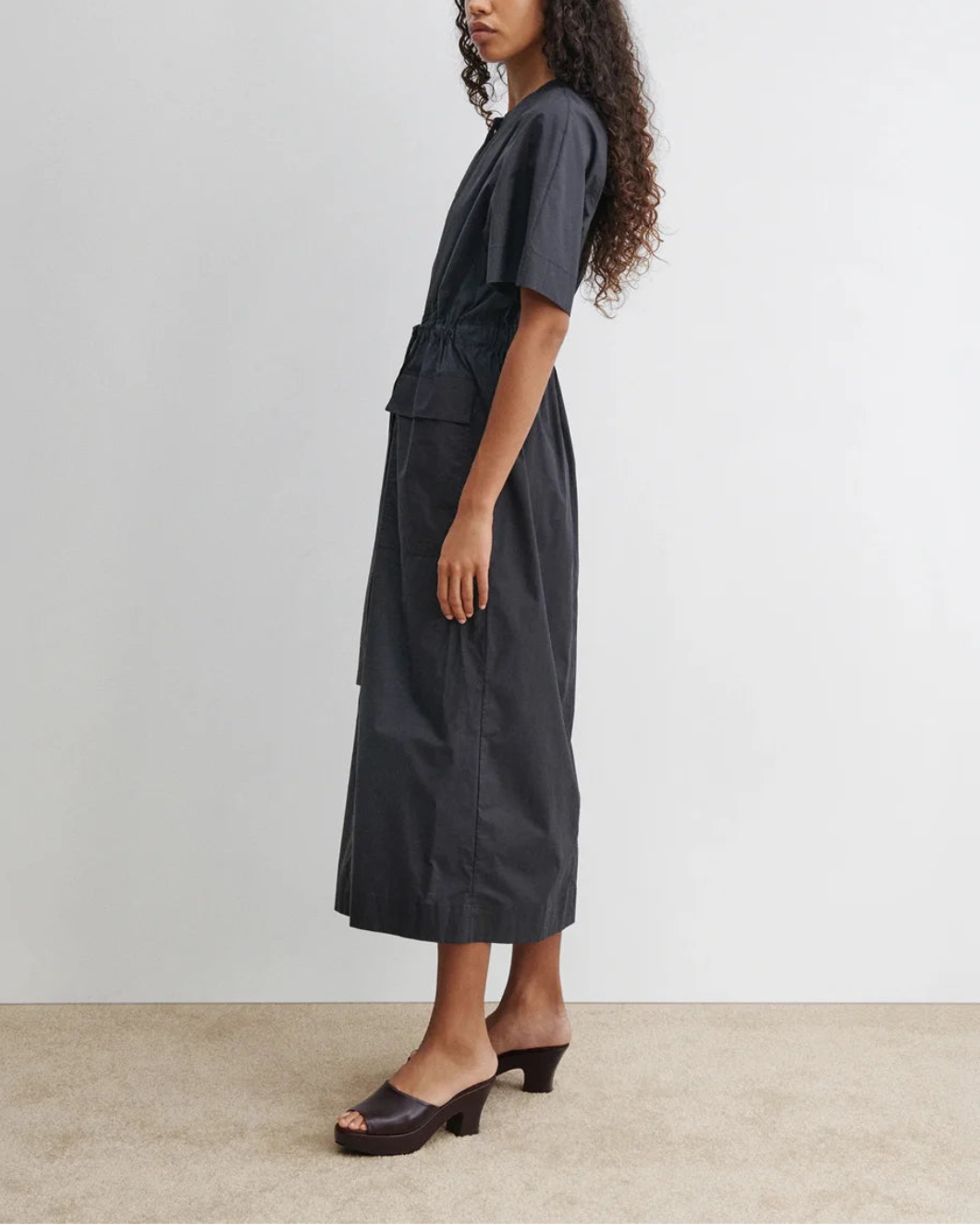 RACHEL COMEY ramses dress black on figure side