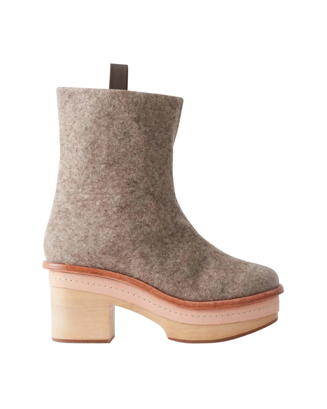 RACHEL COMEY sesley boot gray melange isolated