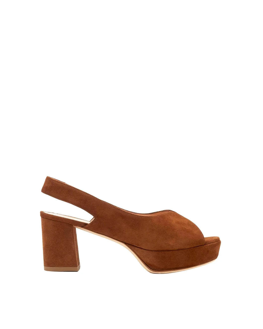 RUPERT SANDERSON marconi heel ganache suede front isolated