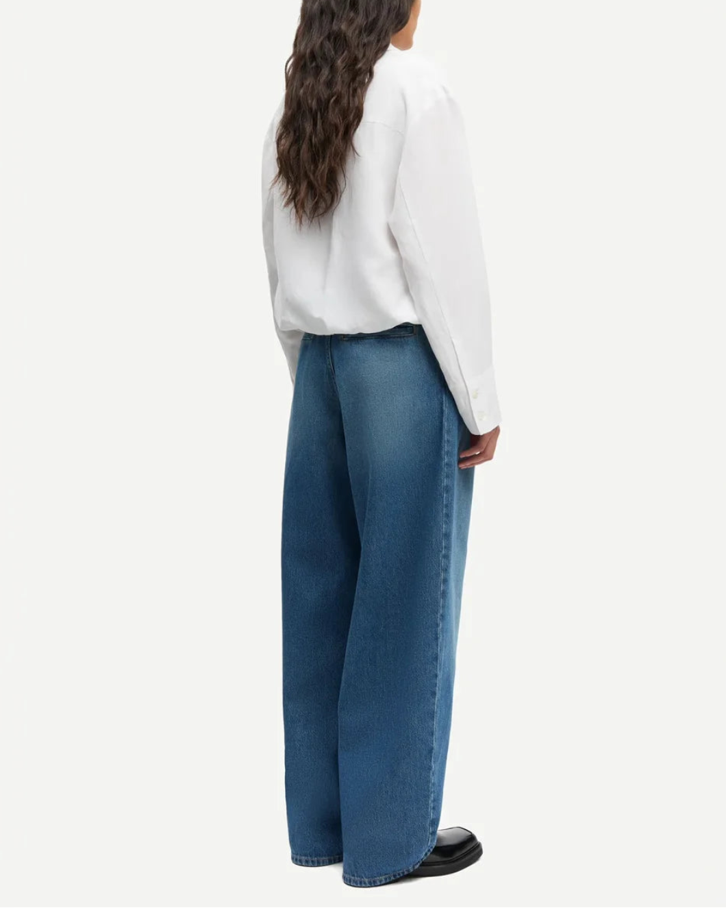 SAMSOE SAMSOE Sadaphne Shirt white on figure back