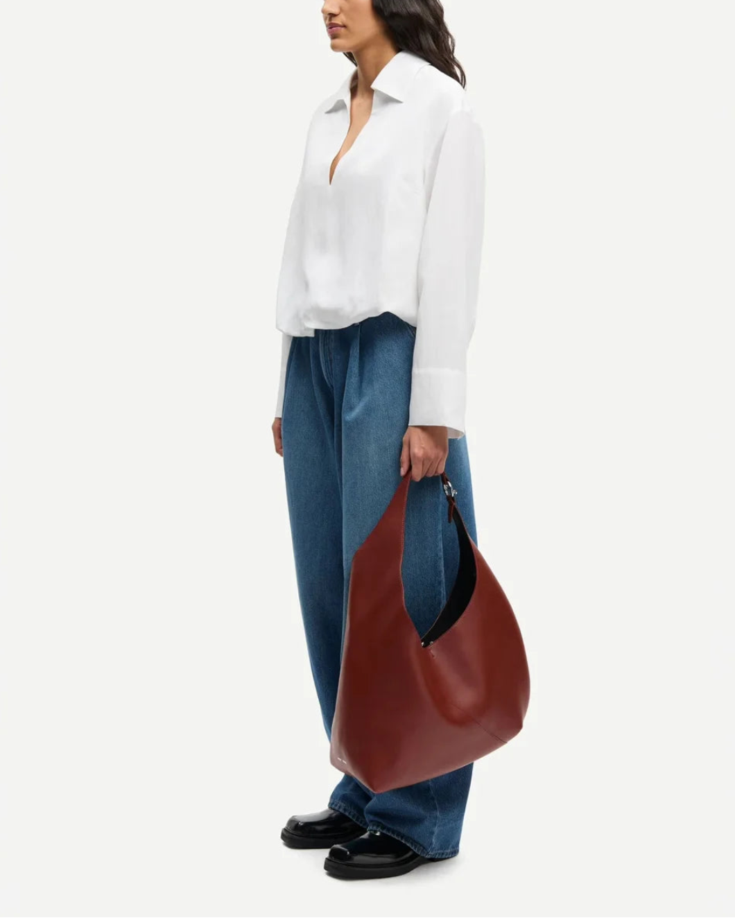 SAMSOE SAMSOE Sadaphne Shirt white on figure side