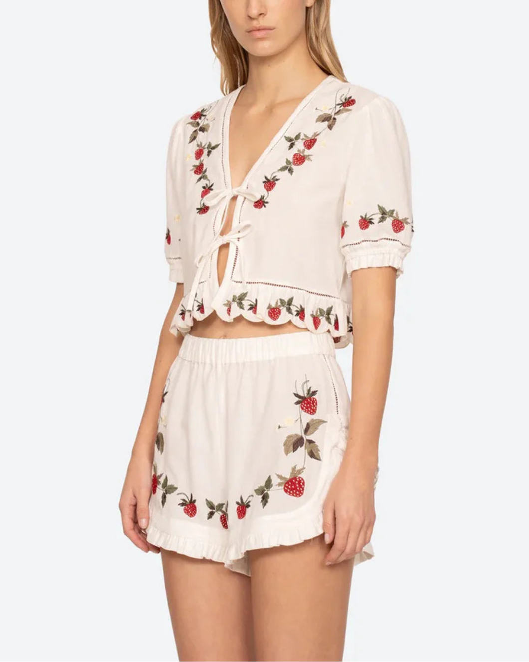 SEA NY bindi strawberry top on figure front 1