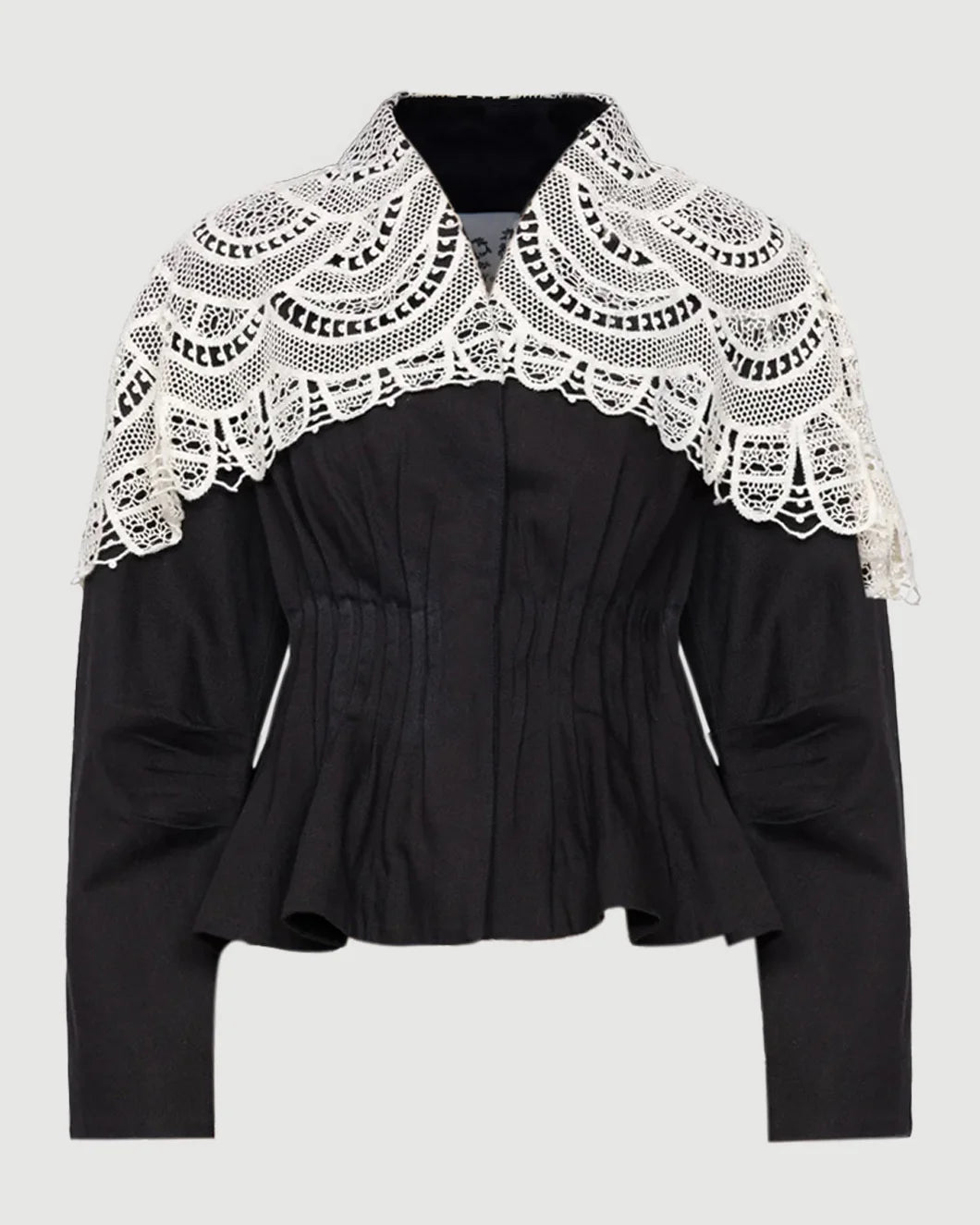 SEA NY alina jacket black front isolated