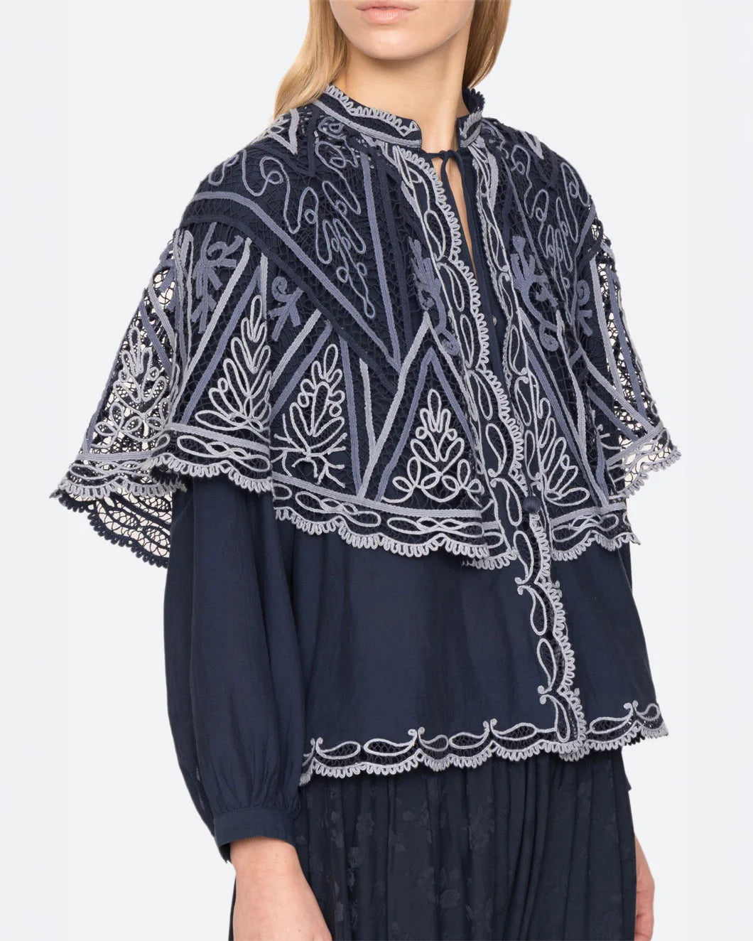 SEA NY Vali Cape Top on figure side