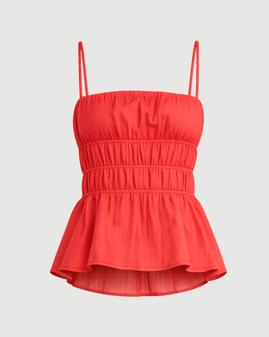 STAUD Ayla Linen Tank tmto isolated