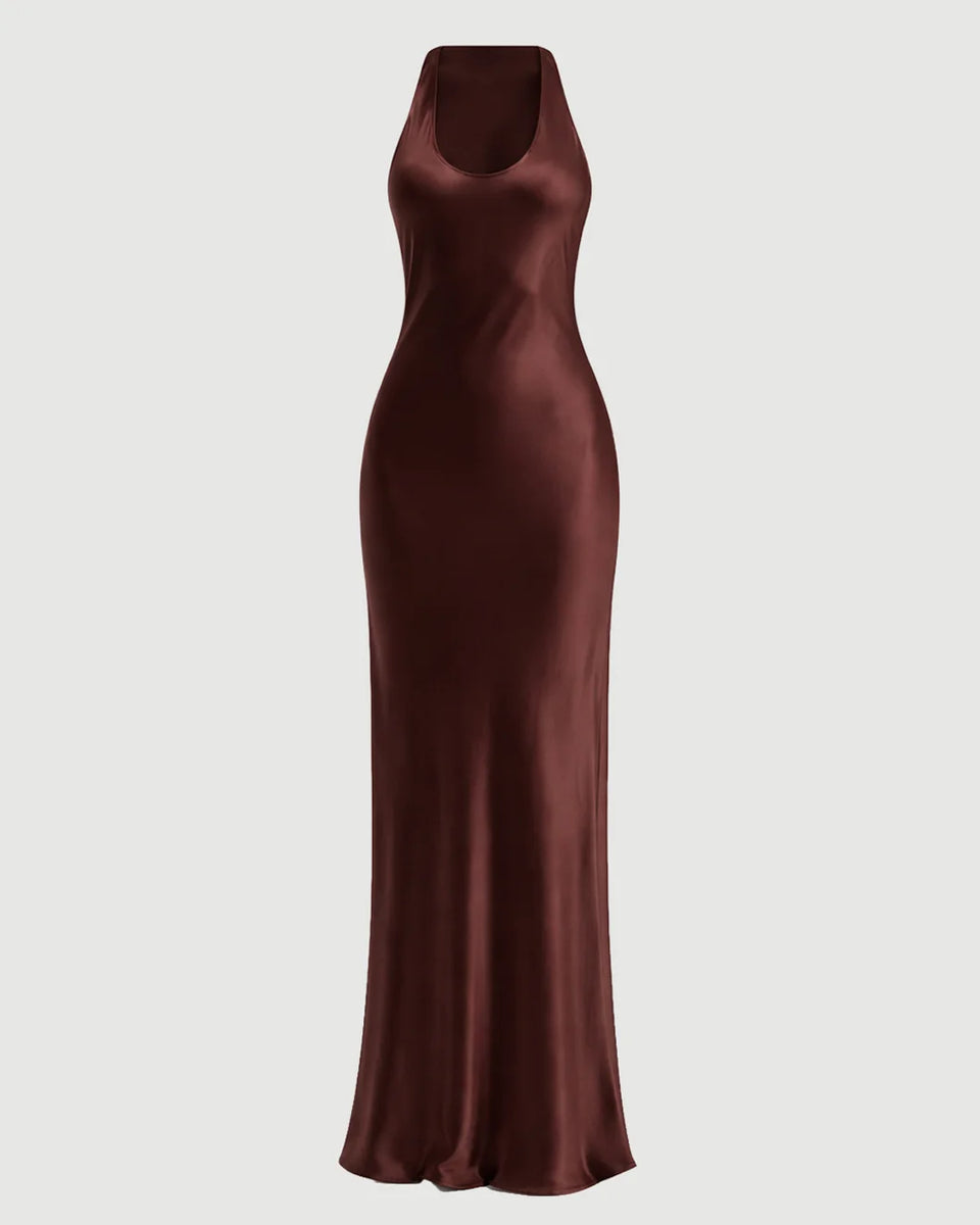 STAUD, Juanita Dress in Earth, Size 8