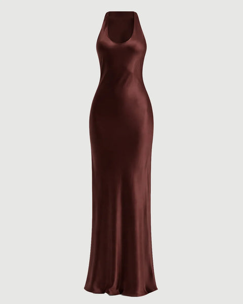 staud rose gold dress STAUD, Juanita in Earth, Size 8 suitablefor_Special Occasion