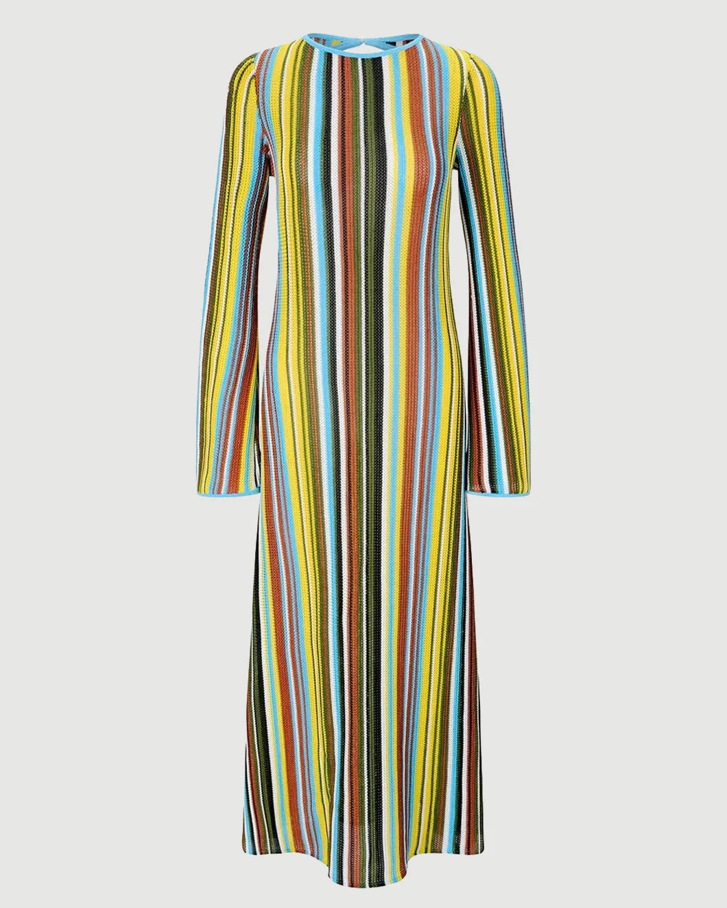STAUD Lorena Dress Skate Stripe isolated