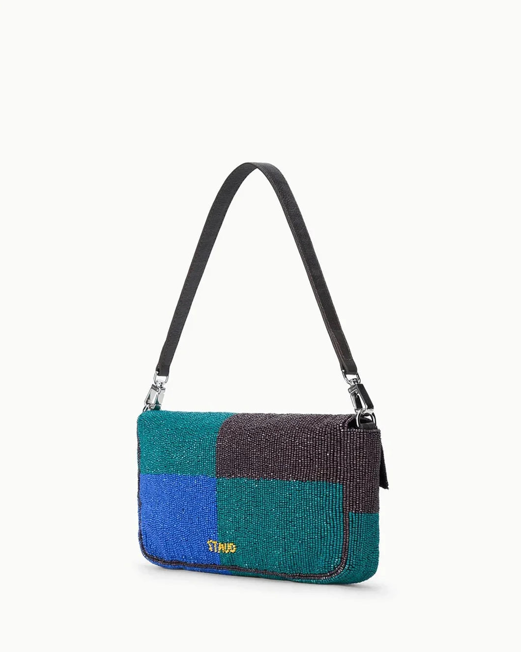 STAUD TIimmy convertable shoulder bag conch shell back