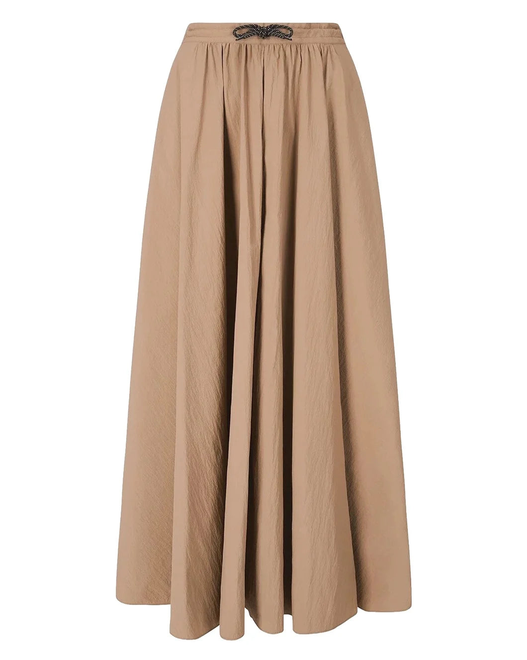 STAUD eden maxi skirt desert front isolated