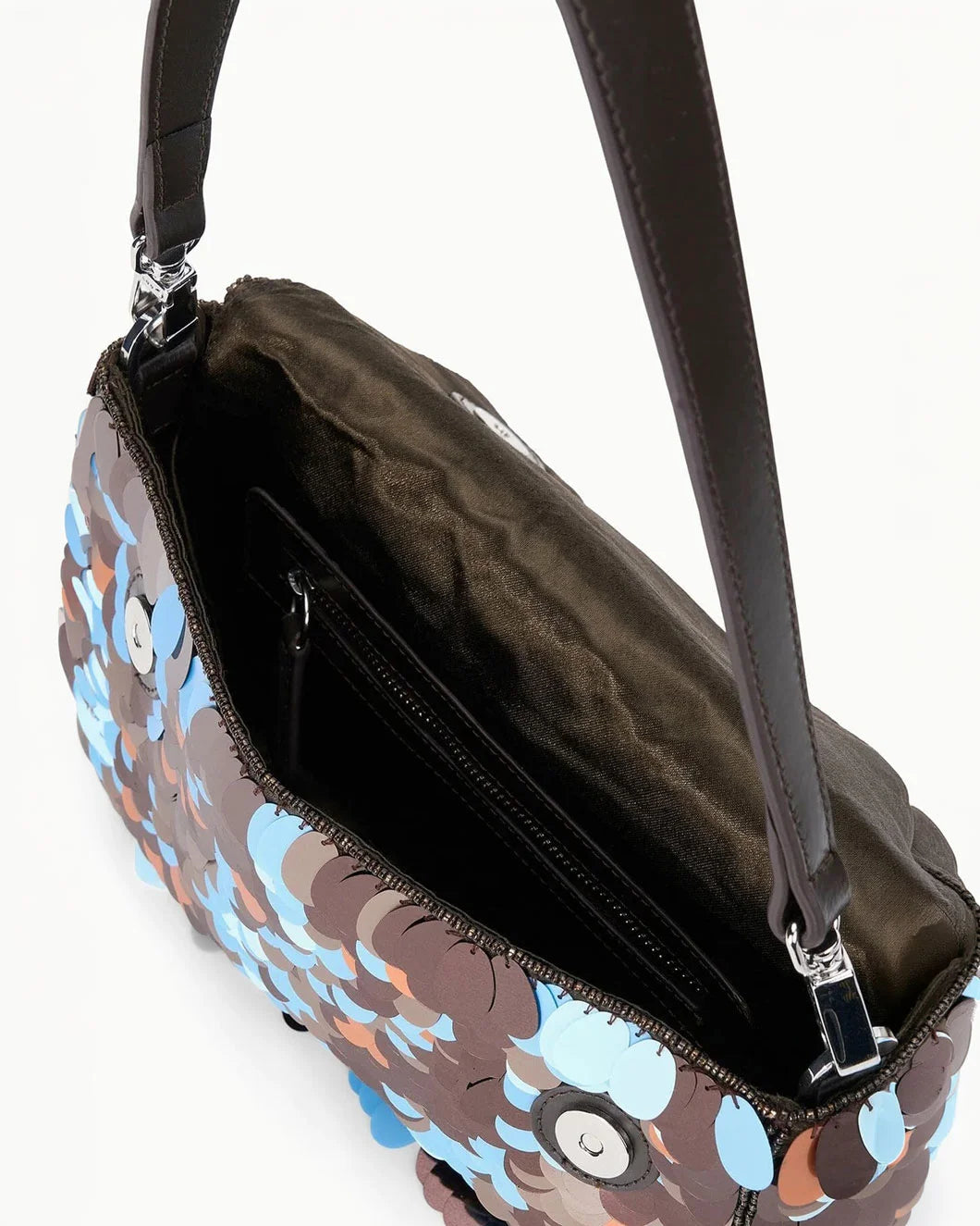 STAUD Timmy Shoulder Bag Nightspark inner detail