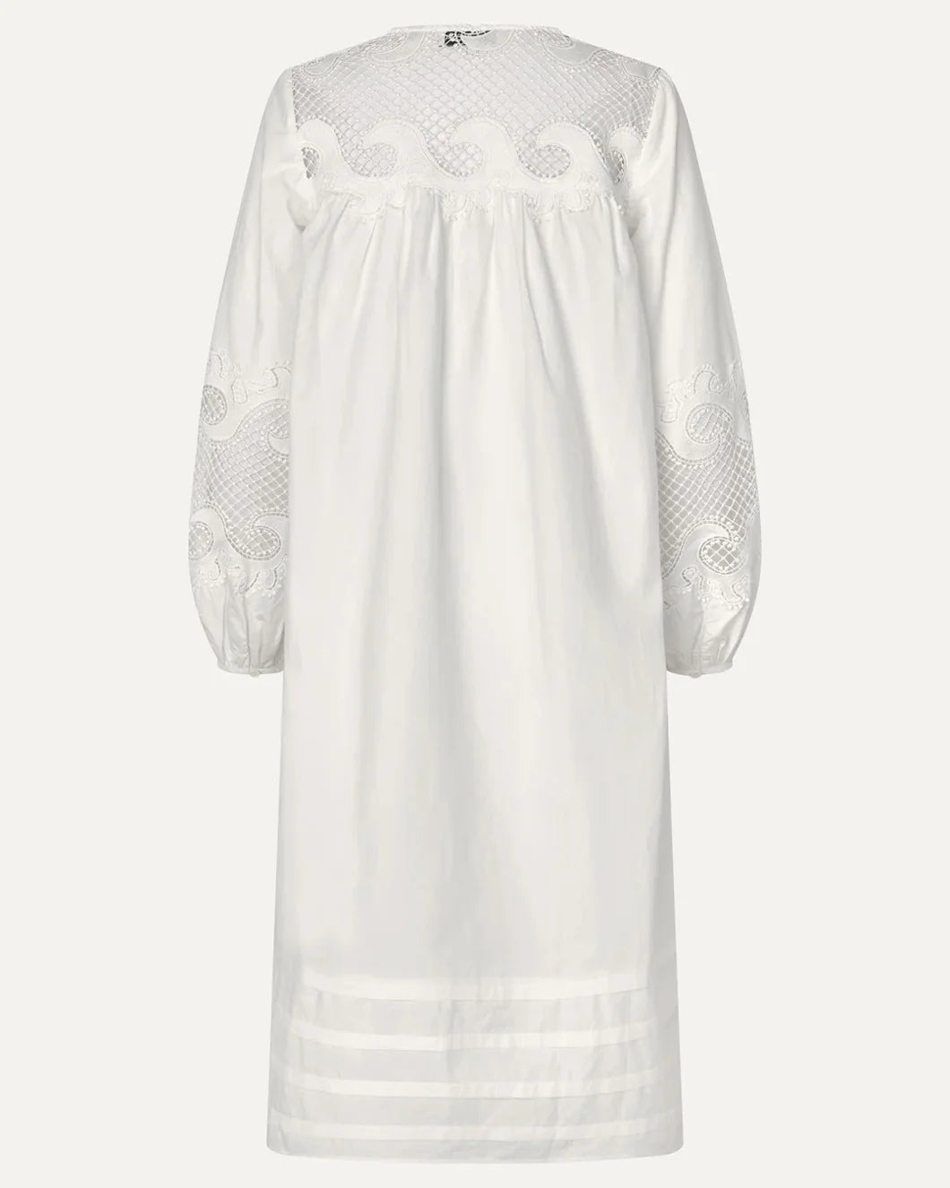 STINE GOYA Broderie Long Tunic Dress back