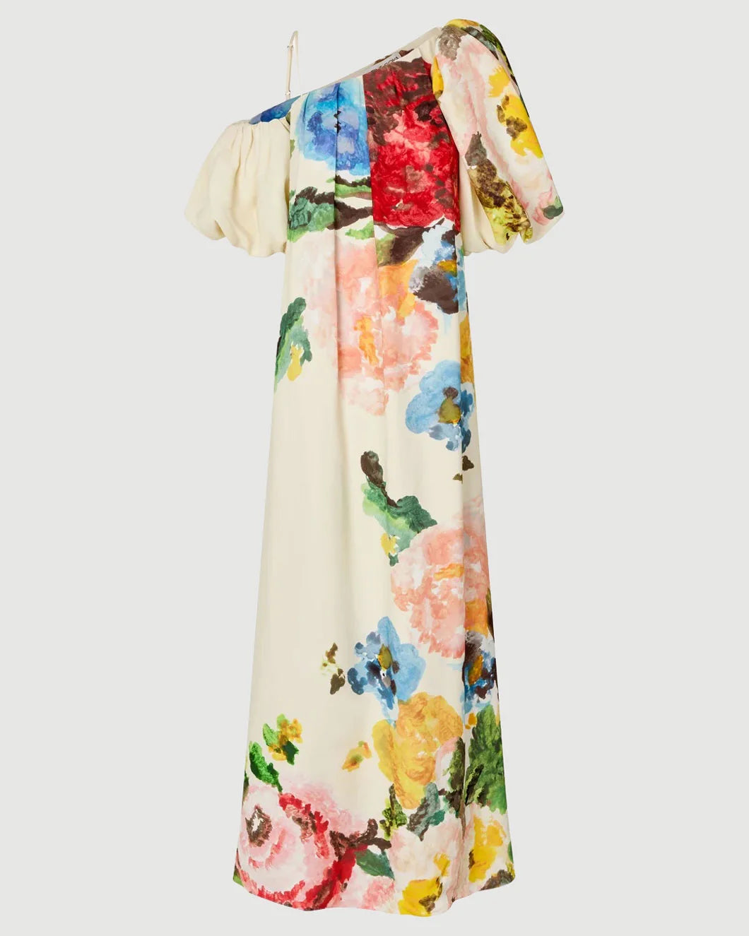 STINE GOYA Dropped Shoulder Dress ephemeral bloom isolated
