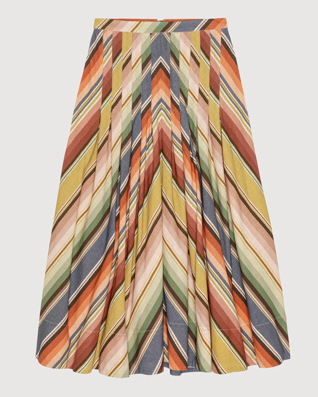 THE GREAT Rhythm Skirt isolated
