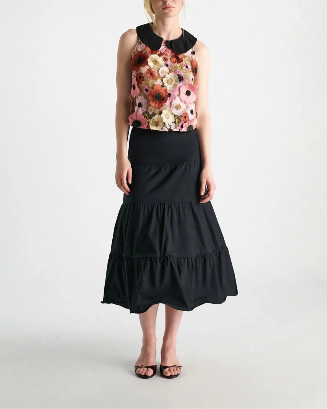 TWP Blooming Meadow Top on figure front