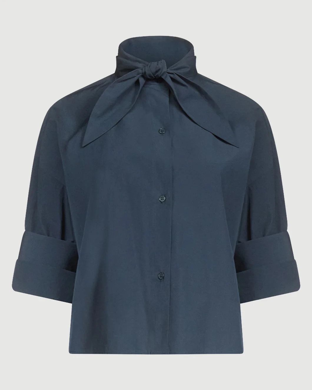 TWP Tie one On Sea Storm shirt isolated