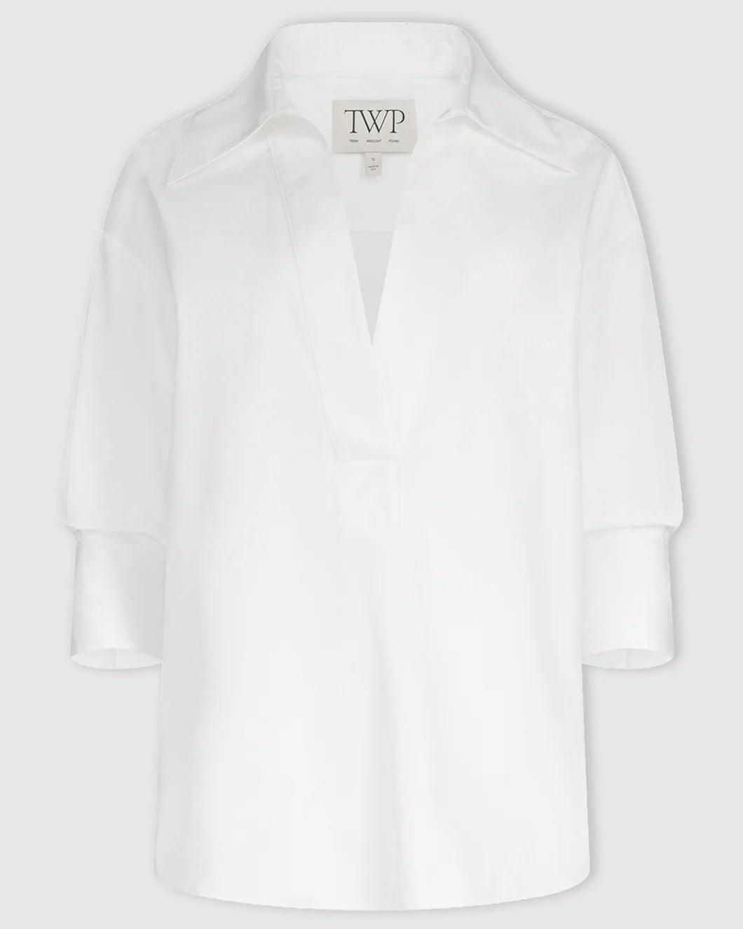 TWP Polo Shirt with Combo isolated