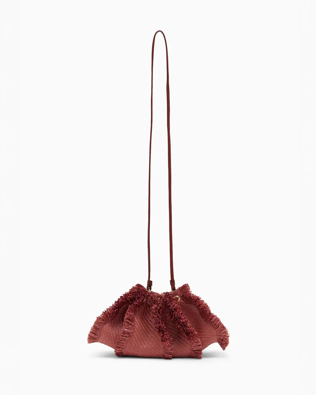 ULLA JOHNSON Charlotte Shoulder Bag Wenge front