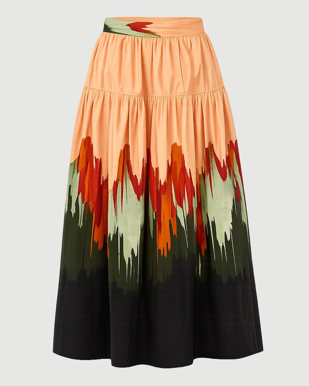 ULLA JOHNSON Theodora Cotton Skirt isolated