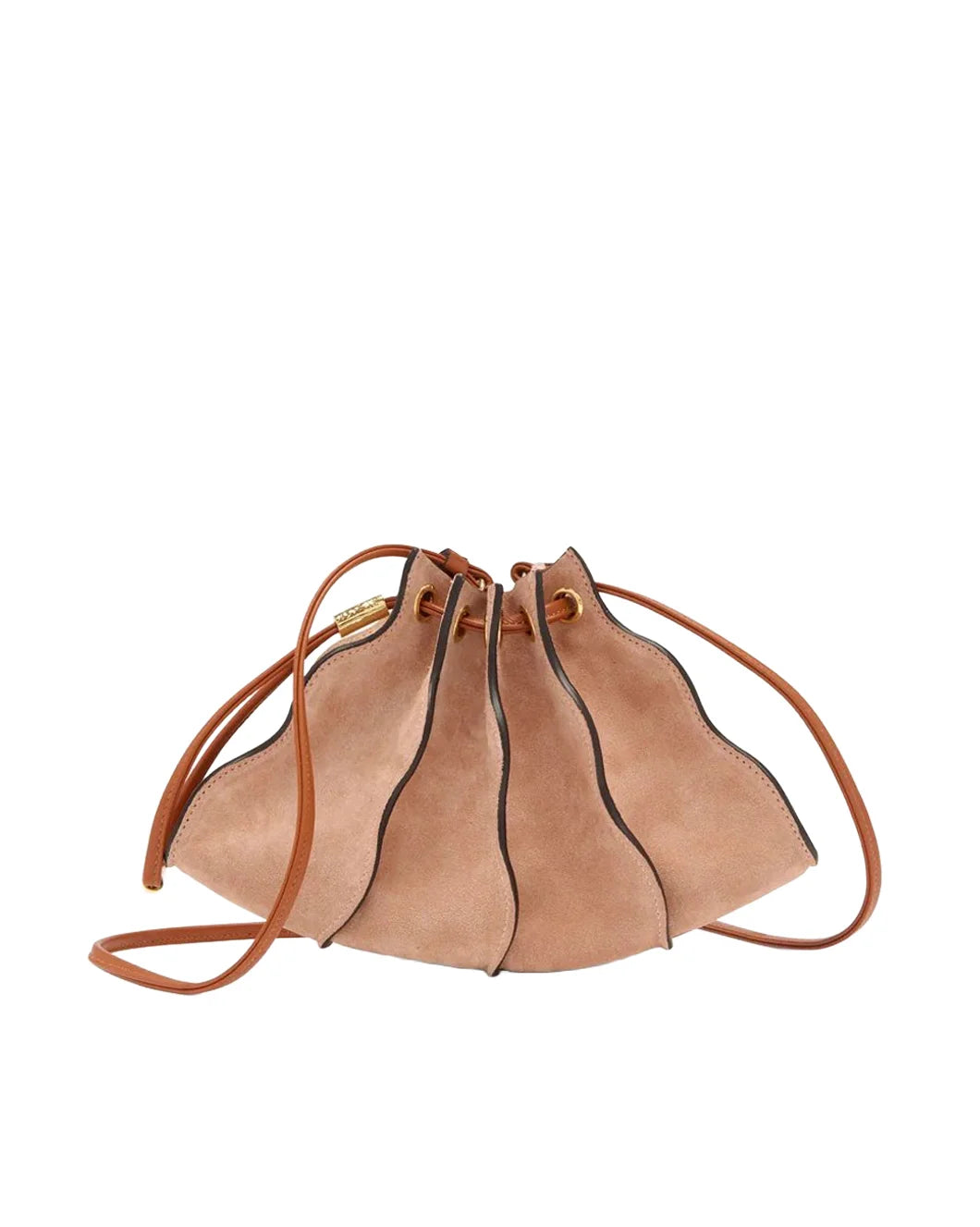 ULLA-JOHNSON-adira-pleated-wave-mini-crossbody-sienna-front-isolated
