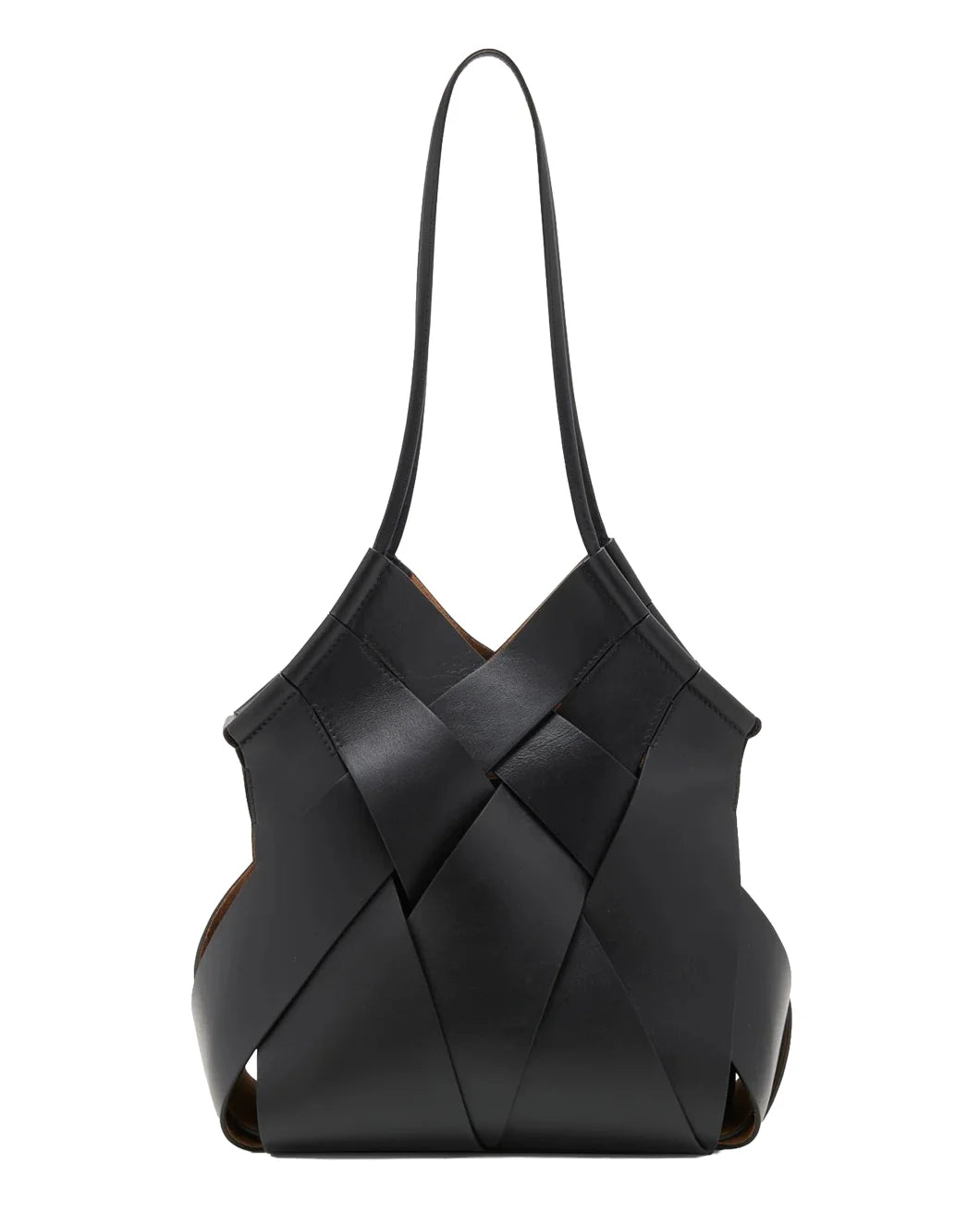 ULLA-JOHNSON-charlotte-tote-noir-front-isolated