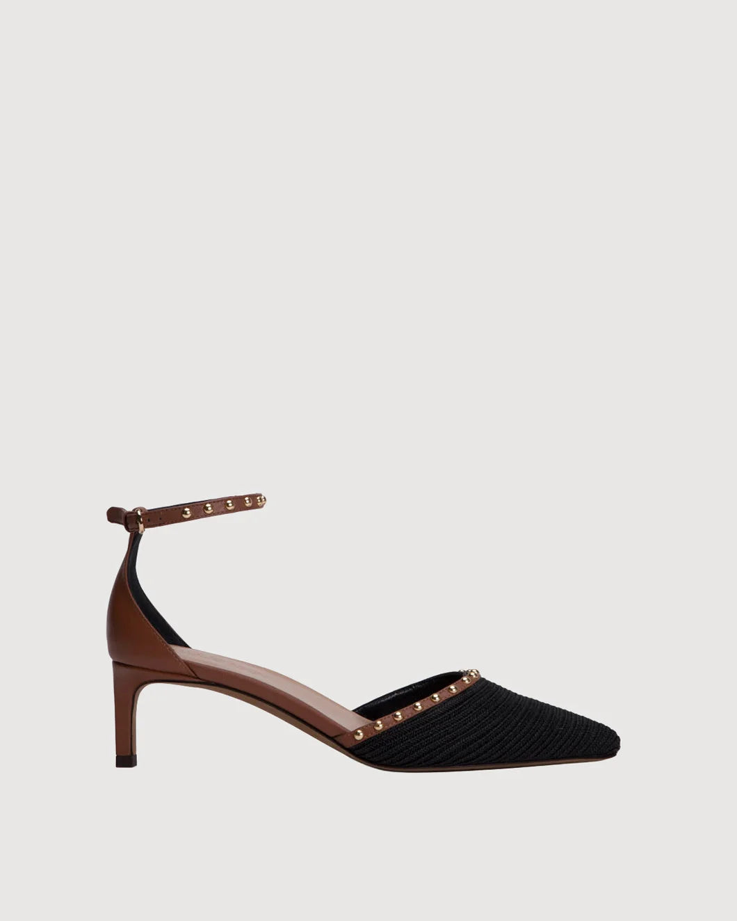 ULLA JOHNON Hera Kitten Heel black isolated