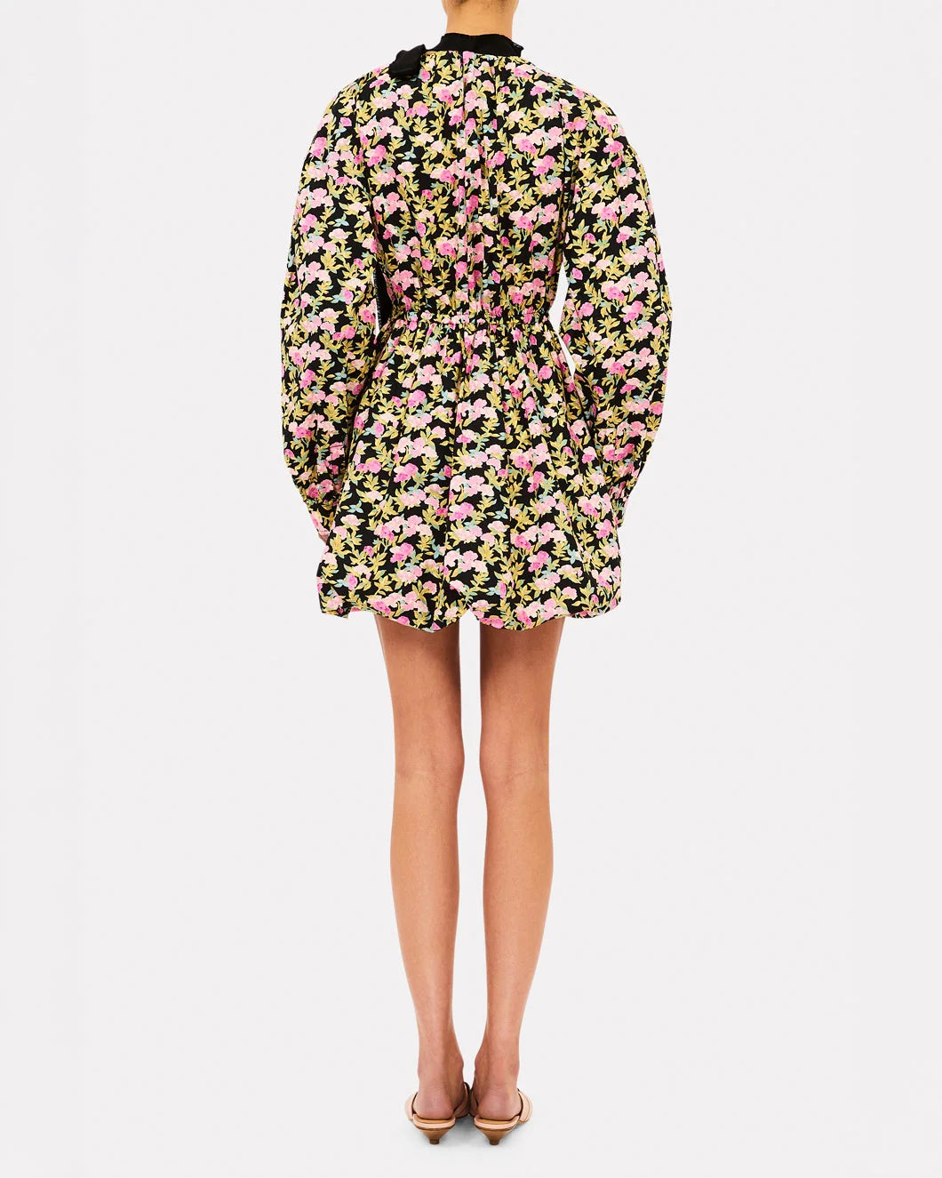 ULLA JOHNSON Blair Mini Dress on figure back