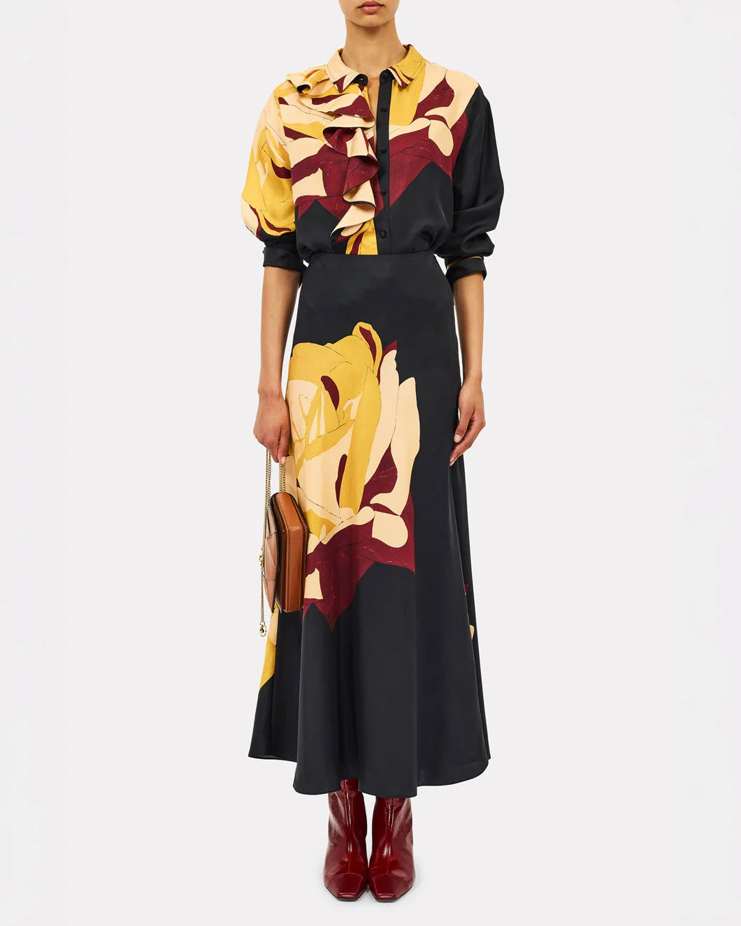 ULLA JOHNSON Study blouse on figure front