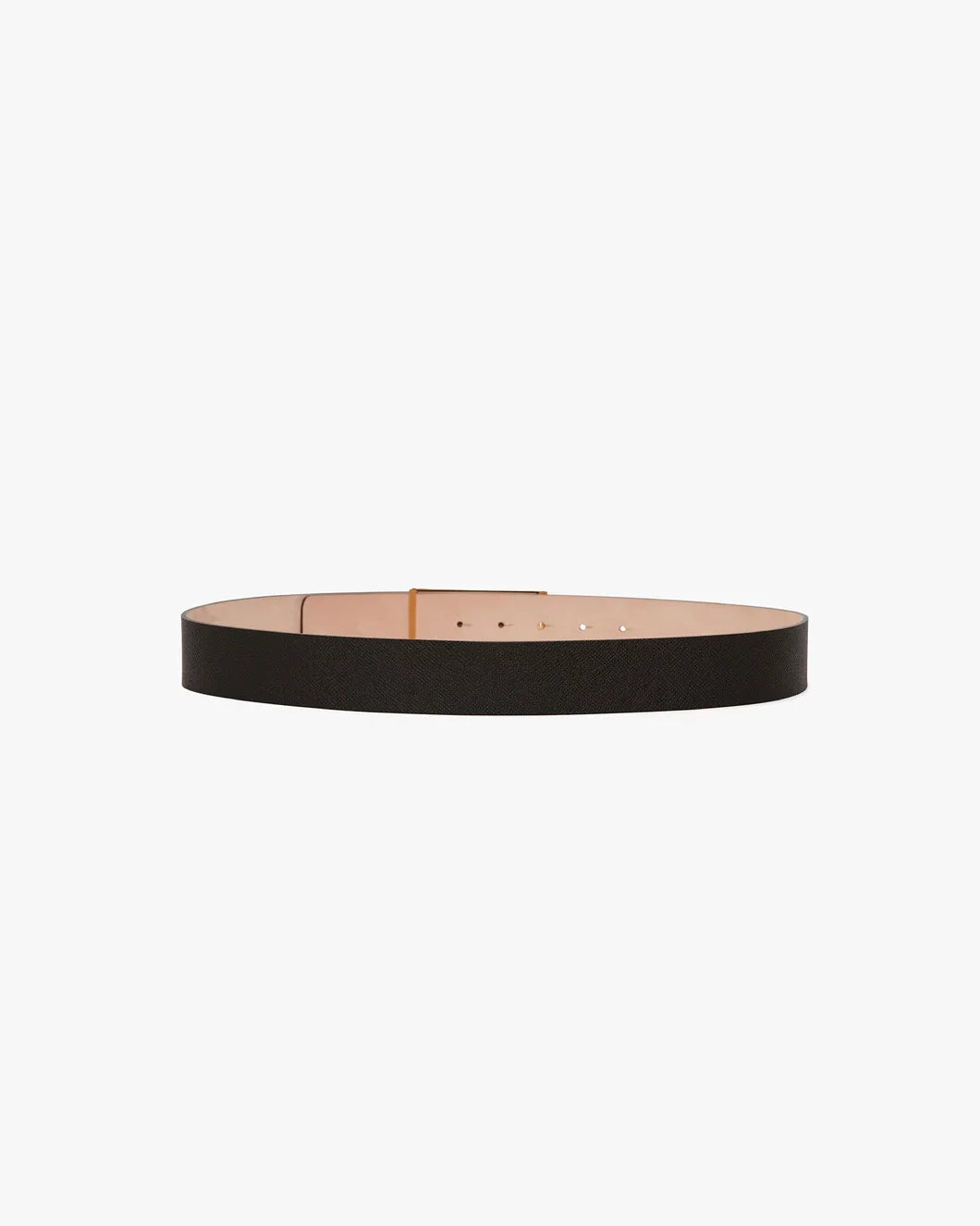 VICTORIA BECKHAM Dorian Jumbo Frame Belt black back