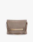 victoria beckham chain pouch with strap taupe3